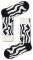 ������� HAPPY SOCKS PSYCHEDELIC ZEBRA P000254...
