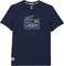 T-SHIRT LACOSTE ROLAND GARROS EDITION TH9068 166 ������ ���� (L)