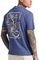 T-SHIRT FUNKY BUDDHA FBM009-066-04 INDIGO (S)