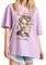 T-SHIRT FUNKY BUDDHA FBL009-121-04 PASTEL LAV...