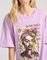 T-SHIRT FUNKY BUDDHA FBL009-121-04 PASTEL LAVENDER (L)