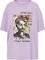 T-SHIRT FUNKY BUDDHA FBL009-121-04 PASTEL LAVENDER (L)