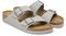  BIRKENSTOCK SYNTHETICS ARIZONA BF NARROW 1027696 STONE COIN (46)