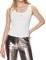 TOP GUESS TRIANGLE BLING RIB W3YP68KA0H1 ����...