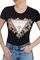 T-SHIRT GUESS TRIANGLE FLOWERS LOGO W4GI24J1314 ����� (M)