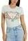 T-SHIRT GUESS TRIANGLE FLOWERS W4GI24J1314 ��...