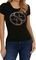 T-SHIRT GUESS 4G LOGO STRASS W4GI29J1314  (S)