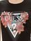 T-SHIRT GUESS TROPICAL TRIANGLE W4GI62J1314  (S)