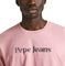 T-SHIRT PEPE JEANS CLIFTON PM509374 ASH ROSE PINK (S)