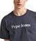 T-SHIRT PEPE JEANS CLIFTON PM509374 977 ΣΚΟΥΡΟ ΓΚΡΙ (L)