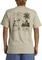 T-SHIRT QUIKSILVER TROPICAL BREEZE AQYZT09562 PLAZA TAUPE (M)