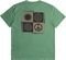 T-SHIRT QUIKSILVER PEACE PHASE EQYZT07586 FROSTY SPRUCE (S)