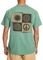 T-SHIRT QUIKSILVER PEACE PHASE EQYZT07586 FROSTY SPRUCE (M)