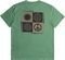 T-SHIRT QUIKSILVER PEACE PHASE EQYZT07586 FROSTY SPRUCE (M)