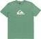 T-SHIRT QUIKSILVER COMP LOGO EQYZT07658 FROSTY SPRUCE (M)