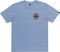 T-SHIRT QUIKSILVER LONG FADE EQYZT07670 HYDRANGEA (XL)