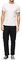 T-SHIRT SUPERDRY  STUD CREW NECK SLUB M1011888A 01C  (M)