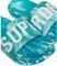  SUPERDRY SDRY MARBLE VEGAN WF310218A DARK BLUE AOP (36-37)
