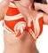 BIKINI TOP TRIUMPH SUMMER ALLURE W ΠΟΡΤΟΚΑΛΙ/ΜΠΕΖ (46D) BIKINI TOP TRIUMPH SUMMER ALLURE W ΠΟΡΤΟΚΑΛΙ/ΜΠΕΖ (46D)