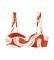 BIKINI TOP TRIUMPH SUMMER ALLURE DP ΠΟΡΤΟΚΑΛΙ/ΜΠΕΖ (40B) BIKINI TOP TRIUMPH SUMMER ALLURE DP ΠΟΡΤΟΚΑΛΙ/ΜΠΕΖ (40B)