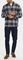  REDGREEN ALBERT 151332409 2692 DARK NAVY CHECK (L)
