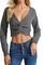 ΠΟΥΛΟΒΕΡ FUNKY BUDDHA ΠΛΕΚΤΟ FBL010-116-09 GRAPHITE (XS)