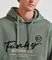 HOODIE FUNKY BUDDHA FBM010-013-06 DK GREEN (XL)