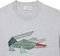 T-SHIRT LACOSTE CROCODILE GRAPHIC TH3603 CCA ������� ���� ������� (XXL)