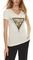 T-SHIRT GUESS TRIANGLE TIGER W4BI18J1314 ΚΡΕΜ
