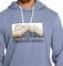 HOODIE QUIKSILVER QS GRADIENT MOUNTAINS EQYSF03153 ΓΑΛΑΖΙΟ (M)