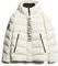 SUPERDRY OVIN HOODED CITY GRAPHIC PUFFER M5011902A OFF WHITE (M)