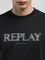 T-SHIRT REPLAY WITH BLURRY LETTERING M3059 .000.2660 098  (M)
