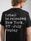 T-SHIRT REPLAY WITH LETTERING M3022 .000.2660 098  (M)