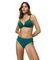 BIKINI BRIEF TRIUMPH SUMMER MIX & MATCH MIDI 03 SD ΜΠΛΕ/ΠΡΑΣΙΝΟ (36)