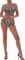 BIKINI TOP BLUEPOINT BLACK & WHITE 25066068E 02  (M)