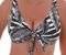 BIKINI TOP BLUEPOINT BLACK & WHITE 25066068E 02 ΜΑΥΡΟ (XL) BIKINI TOP BLUEPOINT BLACK & WHITE 25066068E 02 ΜΑΥΡΟ (XL)