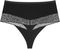 ΣΛΙΠ TRIUMPH COMFORT CONTOUR HIGHWAIST STRING ΜΑΥΡΟ (XL) ΣΛΙΠ TRIUMPH COMFORT CONTOUR HIGHWAIST STRING ΜΑΥΡΟ (XL)