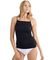 TOP TRIUMPH BEAUTY LAYERS SPAGHETTI TOP X ΜΑΥΡΟ (S) TOP TRIUMPH BEAUTY LAYERS SPAGHETTI TOP X ΜΑΥΡΟ (S)