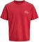 T-SHIRT JACK & JONES JORNANTUCKET SCRIPT CHEST 12290859 ������� (L)