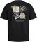 T-SHIRT JACK & JONES JORMONTAUK AOP BACK 12292148 ����� (M)