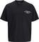 T-SHIRT JACK & JONES JCODUST SCRIPT BACK 12292982 ����� (M)