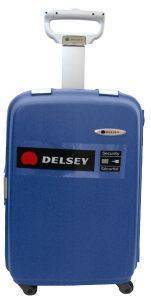 DELSEY TROLLEY - ΒΑΛΙΤΣΑ 55 CM OBSTANTIA ΜΠΛΕ DELSEY TROLLEY - ΒΑΛΙΤΣΑ 55 CM OBSTANTIA ΜΠΛΕ