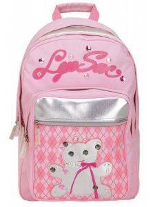 LYCSAC ΣΑΚΙΔΙΟ SILVER TEDDY LINE ΡΟΖ LYCSAC ΣΑΚΙΔΙΟ SILVER TEDDY LINE ΡΟΖ