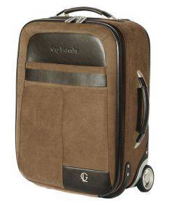 GUY LAROCHE ΒΑΛΙΤΣΑ - TROLLEY ΜΕ 2 ΤΡΟΧΟΥΣ 52 CM ΚΑΦΕ GUY LAROCHE ΒΑΛΙΤΣΑ - TROLLEY ΜΕ 2 ΤΡΟΧΟΥΣ 52 CM ΚΑΦΕ