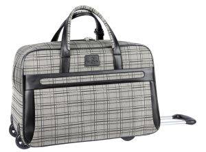 GUY LAROCHE ΣΑΚ ΒΟΥΑΓΙΑΖ 57 CM ΜΕ ΤΡΟΧΟΥΣ ΓΚΡΙ GUY LAROCHE ΣΑΚ ΒΟΥΑΓΙΑΖ 57 CM ΜΕ ΤΡΟΧΟΥΣ ΓΚΡΙ