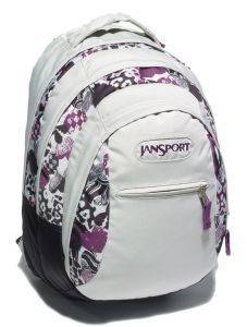 JANSPORT ΣΑΚΙΔΙΟ ΠΛΑΤΗΣ ΜΕ ΘΕΣΗ ΓΙΑ ΛΑΠΤΟΠ 15.4\'\' BEAMER ΑΣΠΡΟ JANSPORT ΣΑΚΙΔΙΟ ΠΛΑΤΗΣ ΜΕ ΘΕΣΗ ΓΙΑ ΛΑΠΤΟΠ 15.4\'\' BEAMER ΑΣΠΡΟ