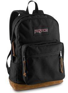 JANSPORT ΣΑΚΙΔΙΟ ΠΛΑΤΗΣ RIGHT PACK ΜΑΥΡΟ JANSPORT ΣΑΚΙΔΙΟ ΠΛΑΤΗΣ RIGHT PACK ΜΑΥΡΟ