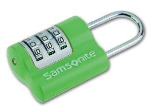 SAMSONITE TRIPLE COMBINATION LOCK ΠΡΑΣΙΝΟ SAMSONITE TRIPLE COMBINATION LOCK ΠΡΑΣΙΝΟ