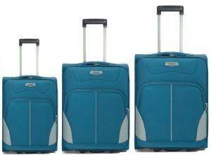 ΣΕΤ 3 ΒΑΛΙΤΣΕΣ BENZI UPRIGHT BZ4453/3 ΣΙΕΛ 50/60/70 CM ΣΕΤ 3 ΒΑΛΙΤΣΕΣ BENZI UPRIGHT BZ4453/3 ΣΙΕΛ 50/60/70 CM