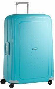  SAMSONITE S\'CURE SPINNER 81/30  AQUA BLUE